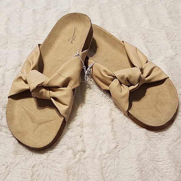 Universal Thread Shoes - Women's Junie Knotted Footbed Sandals - Universal